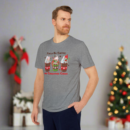 OMNI™ Fueld By Coffee And Christmas Cheer Adidas Unisex Sport T-Shirt