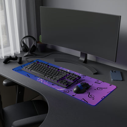 OMNI™ Silhouettes Of My Coffin LED Gaming Mouse Pad