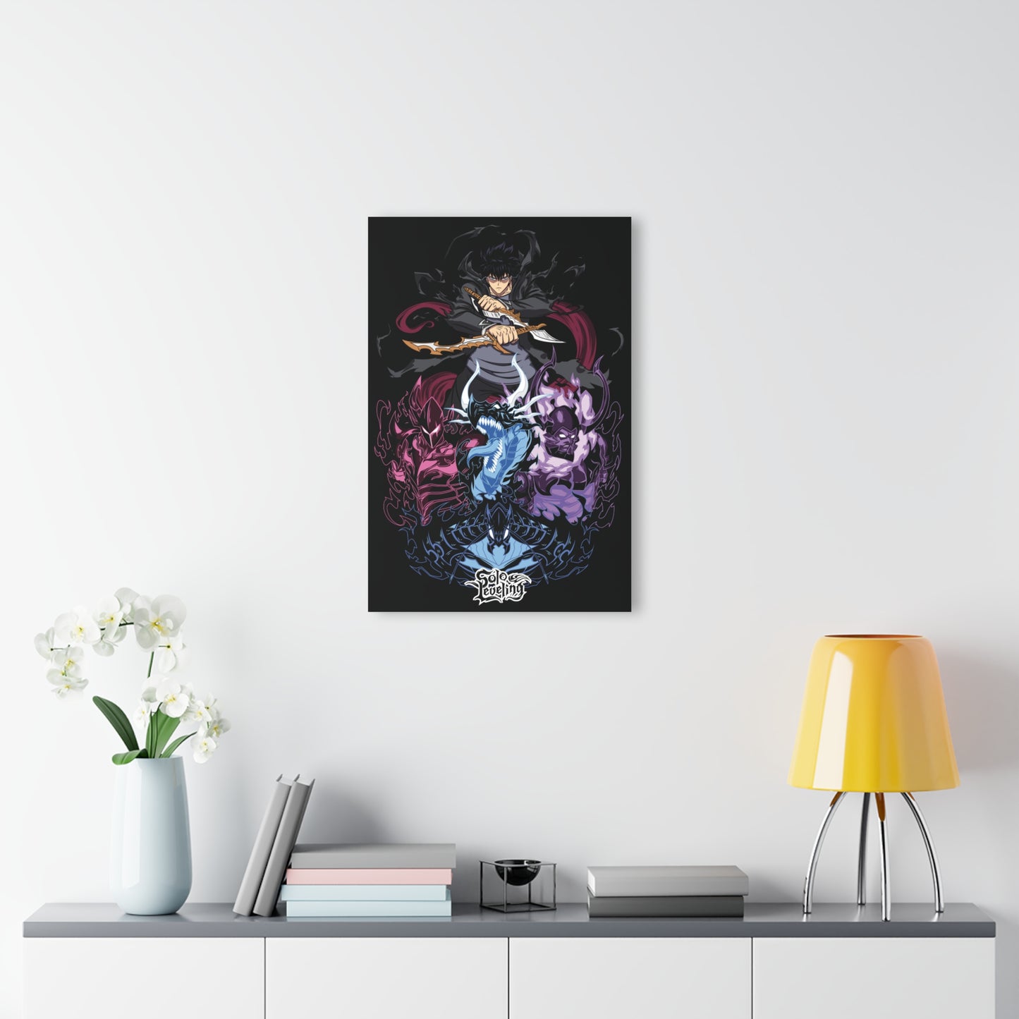 OMNI™ Solo Leveling Sung Jinwoo's Elite Shadows Acrylic Print