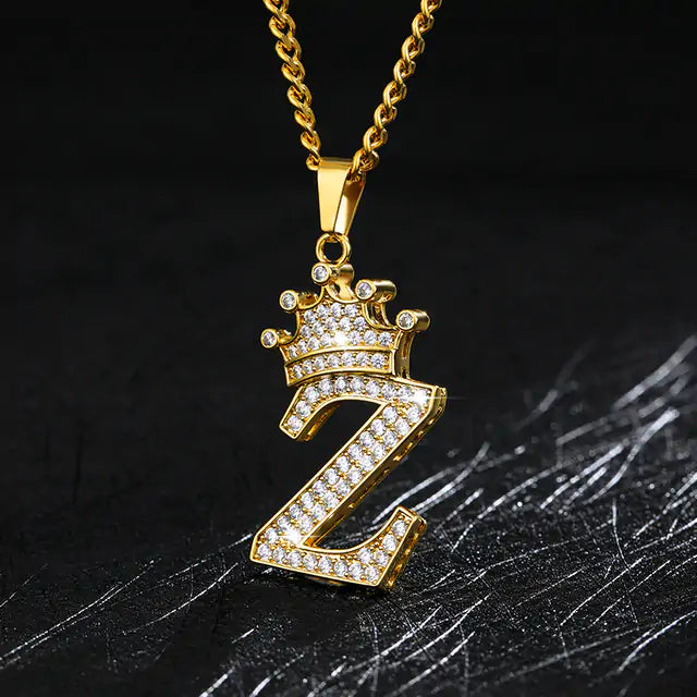 OMNI™ Zircon Alphabet Necklace