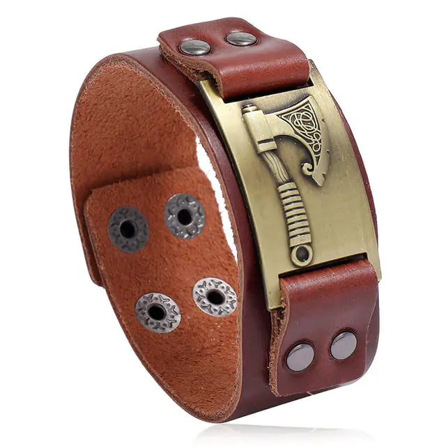 OMNI™ Nordic Style Leather Bracelet