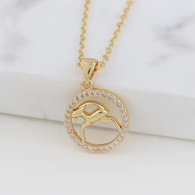 OMNI™ Zodiac Sign Pendant Necklace