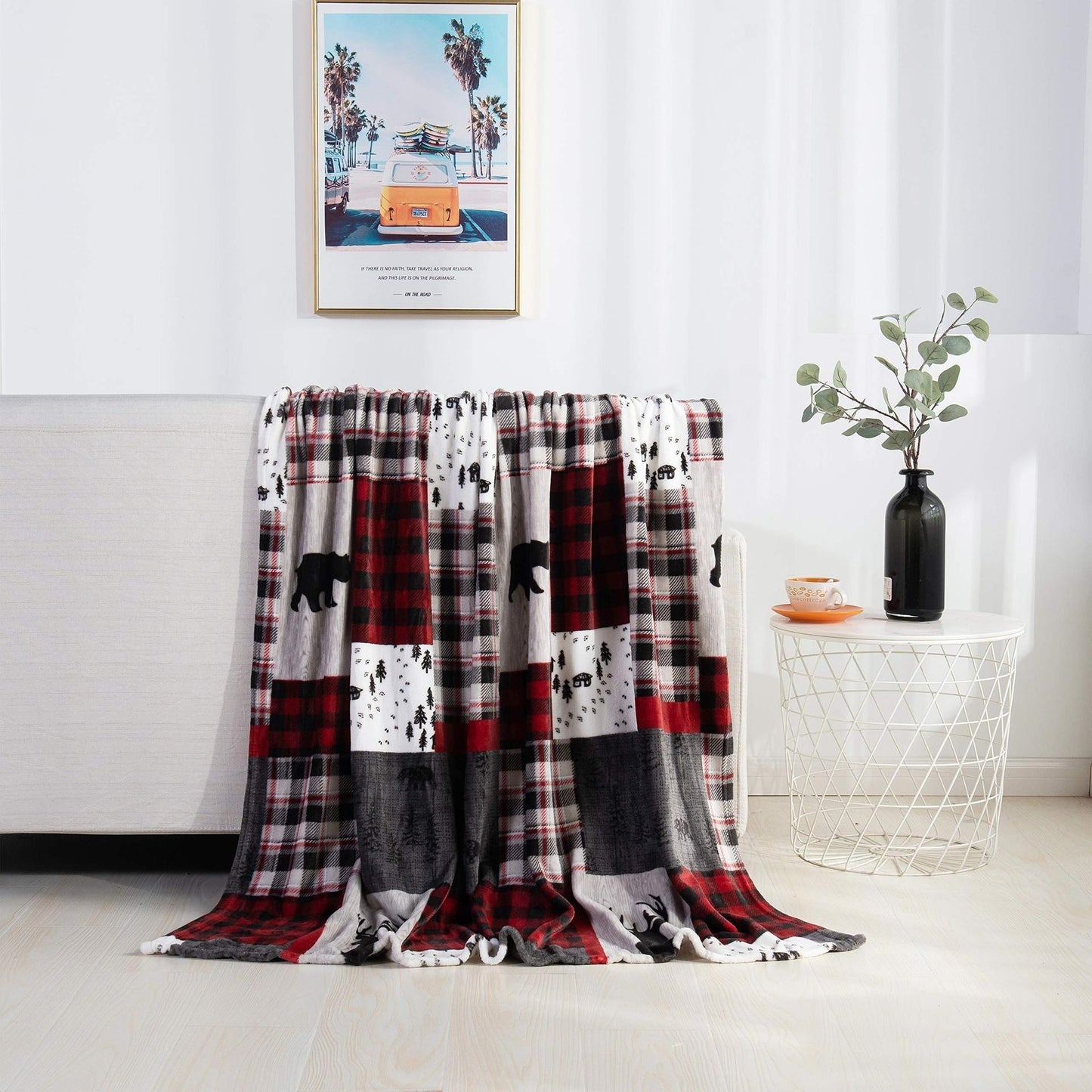 OMNI™ Double-sided Christmas Flannel Blanket