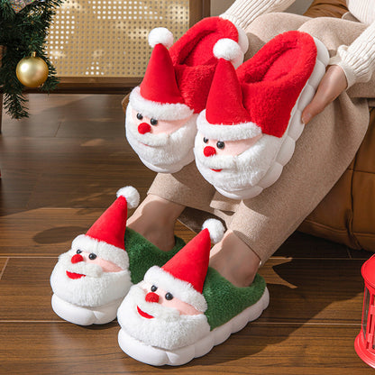 OMNI™ 3D Plush Unisex Santa Claus Thick-soled Non-slip Slippers