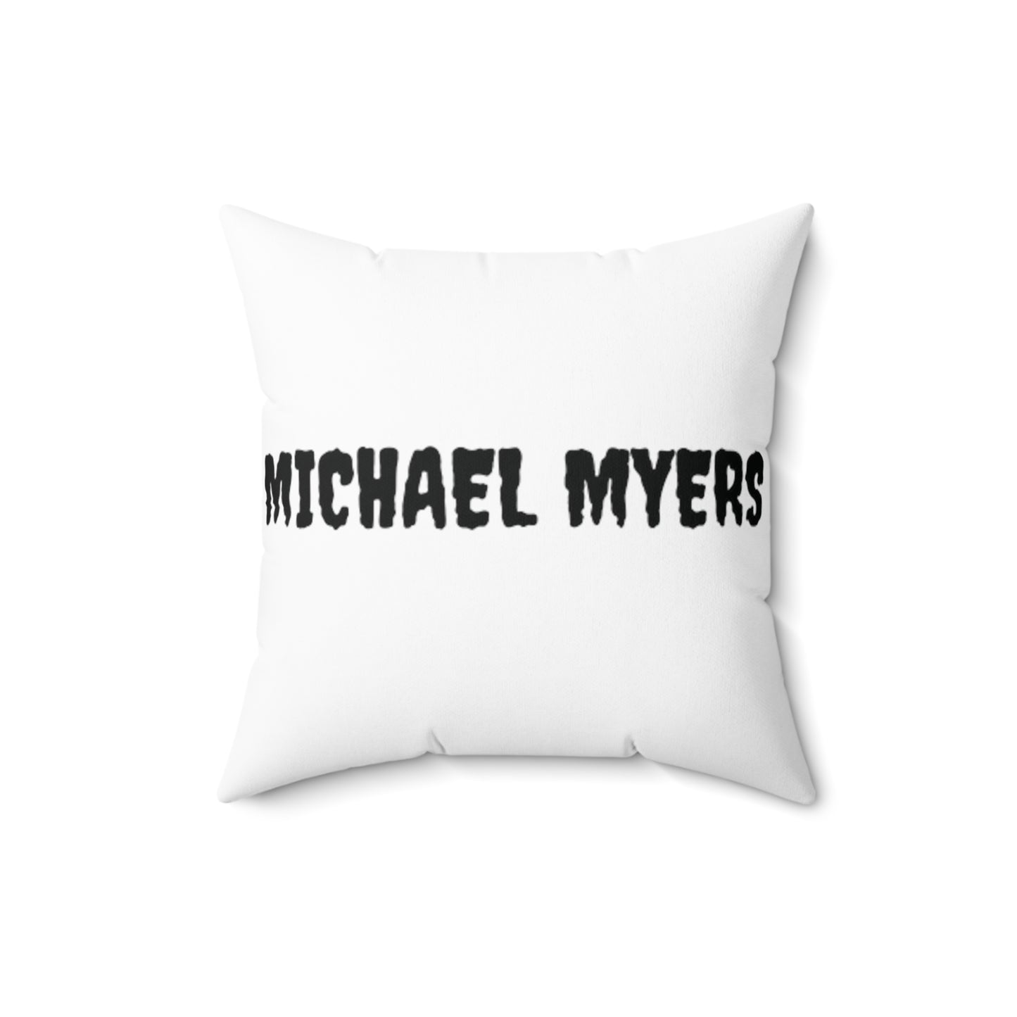 OMNI™ Michael Myers Design Spun Polyester Square Pillow for Halloween