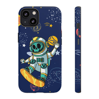 OMNI™ Skeleton Astronaut Space Surfer Double Layered Phone Case