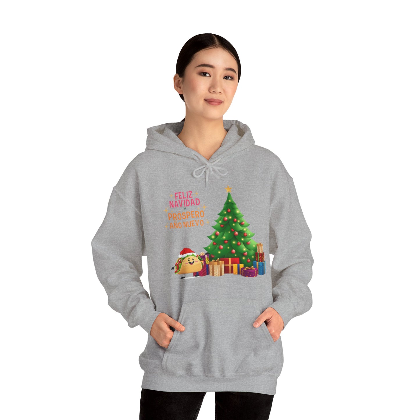 OMNI™ Taco Santa Christmas Holiday Themed Unisex Hoodie