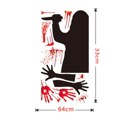 OMNI™ Halloween Movie Scene Window Sticker