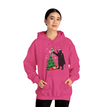 OMNI™ Star Wars Mandalorian and Baby Yoda Christmas Themed Unisex Hoodie