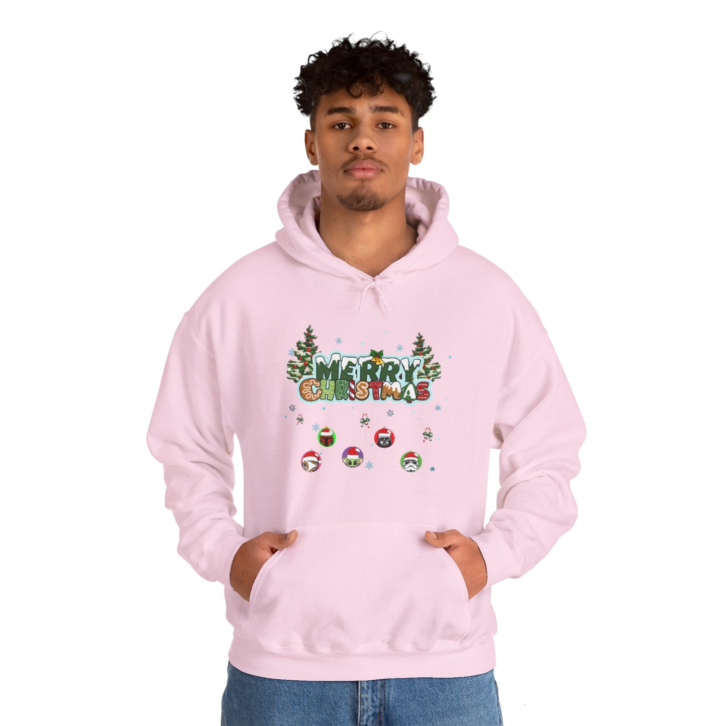 Star Wars Merry Christmas Unisex Heavy Blend Hoodie