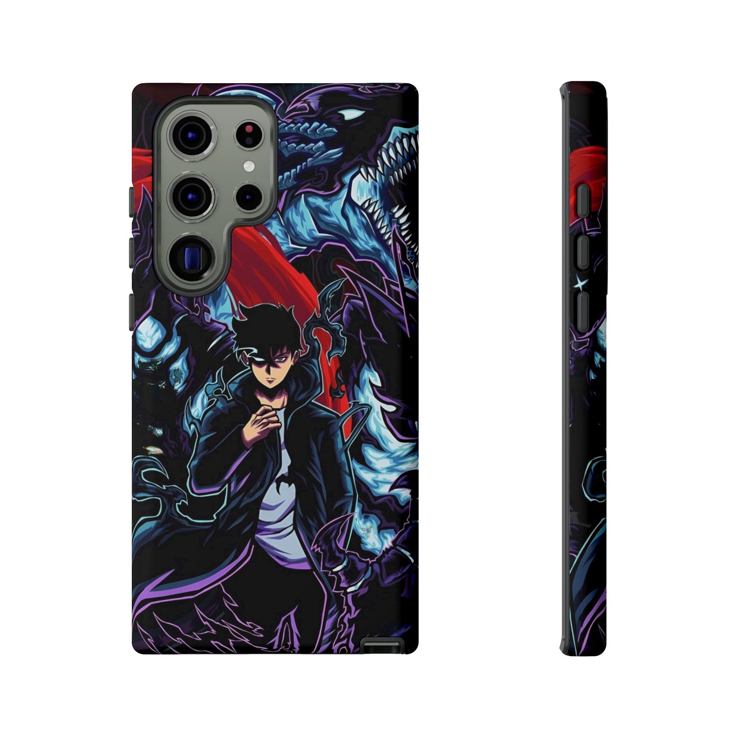 OMNI™ Solo Leveling (Sung Jin Woo and Kamish) Double Layered Phone Cases