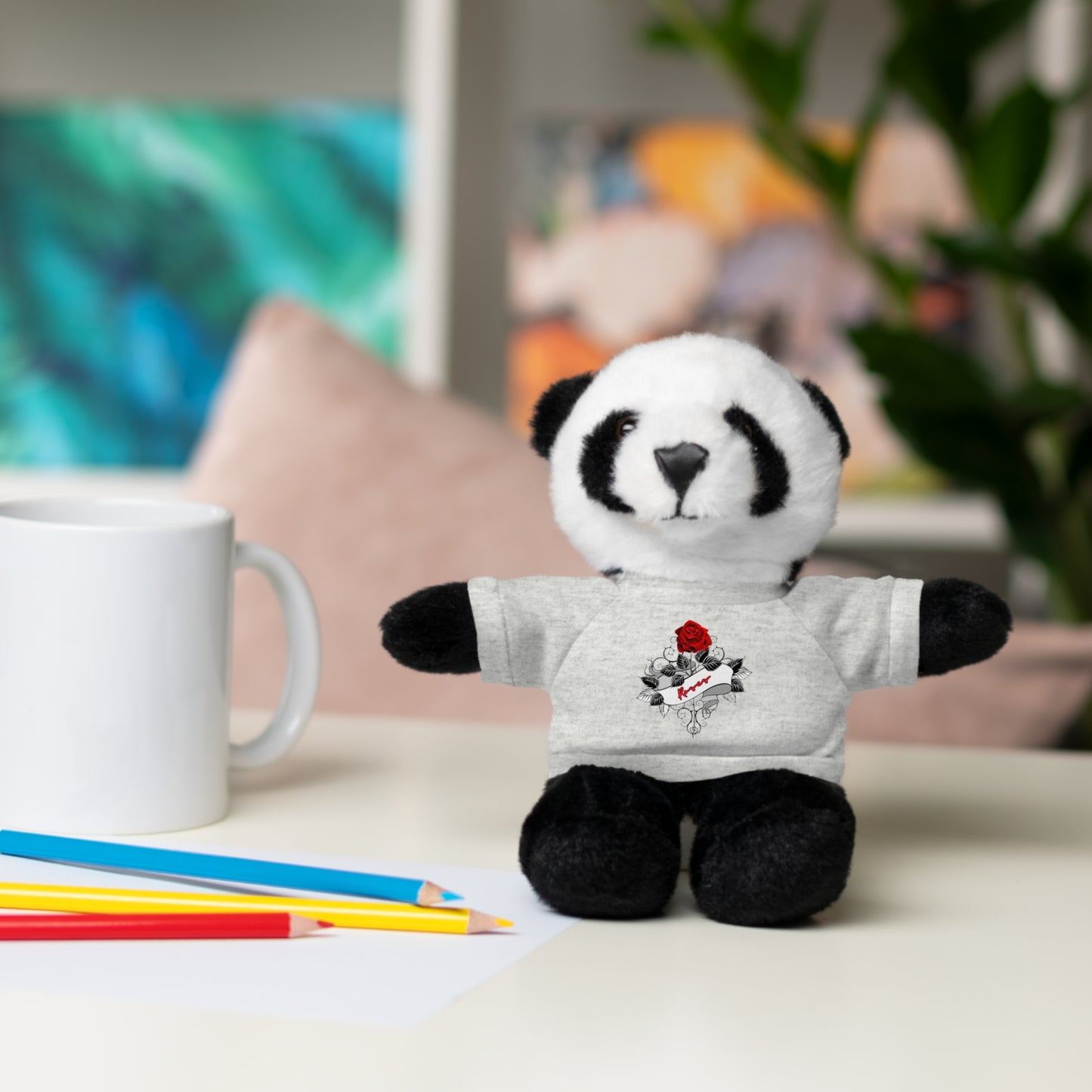 OMNI™ Roses Stuffed Animals with T-Shirt