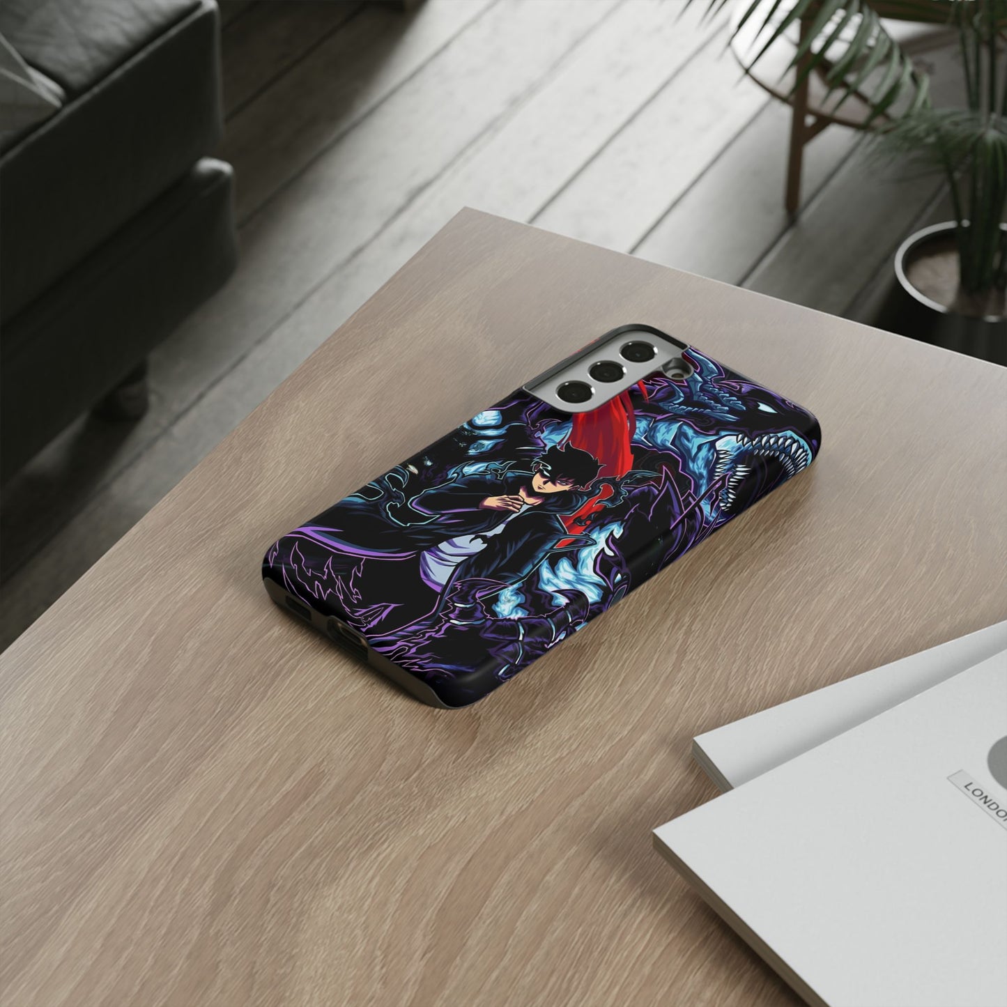 OMNI™ Solo Leveling (Sung Jin Woo and Kamish) Double Layered Phone Cases