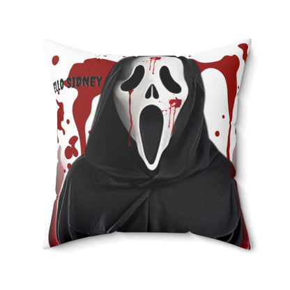 OMNI™ Ghostface Design Spun Polyester Square Pillow