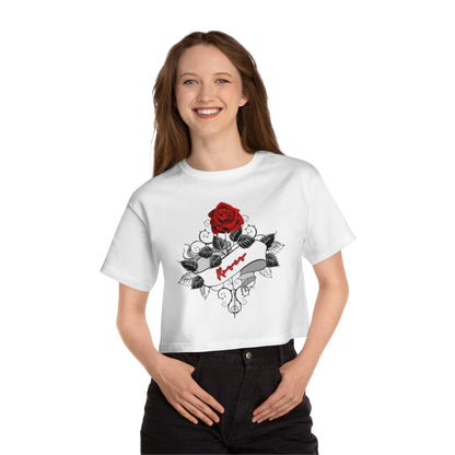 OMNI™ Roses Champion Women's Heritage Cropped T-Shirt