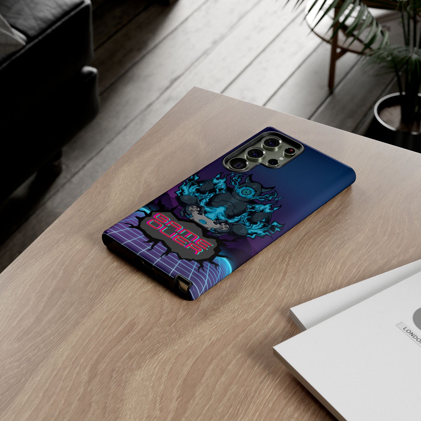 OMNI™ Game Over Gaming Background Double Layered Phone Case