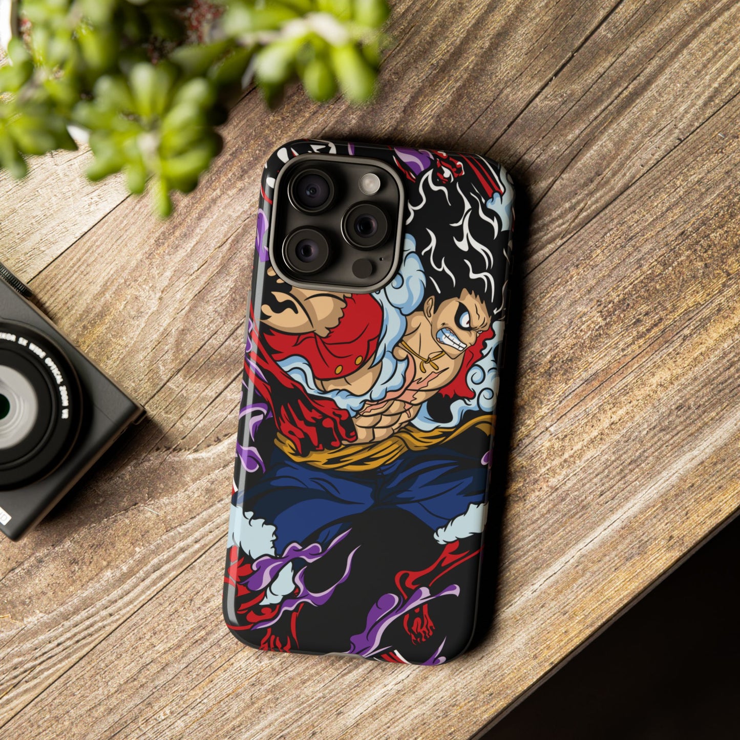 OMNI™ One Piece Luffy Gear 4 Gum Gum Gatling Double Layered Phone Case