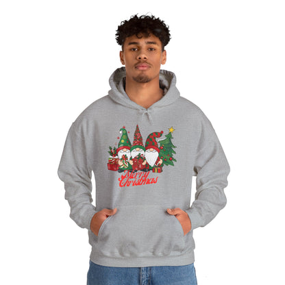 OMNI™ Merry Christmas Garden Gnomes Unisex Heavy Blend Hoodie