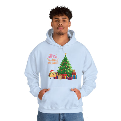 OMNI™ Taco Santa Christmas Holiday Themed Unisex Hoodie