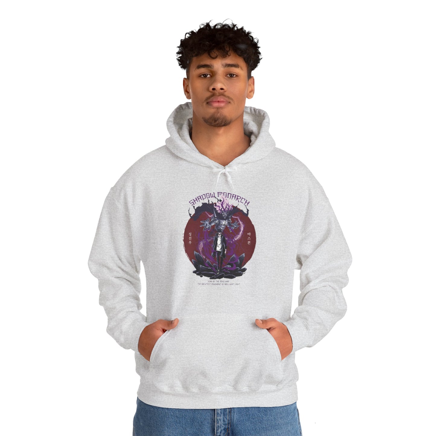 OMNI™ Shadow Monarch (Sung Jin Woo and Ashborn) Unisex Heavy Blend  Hoodie