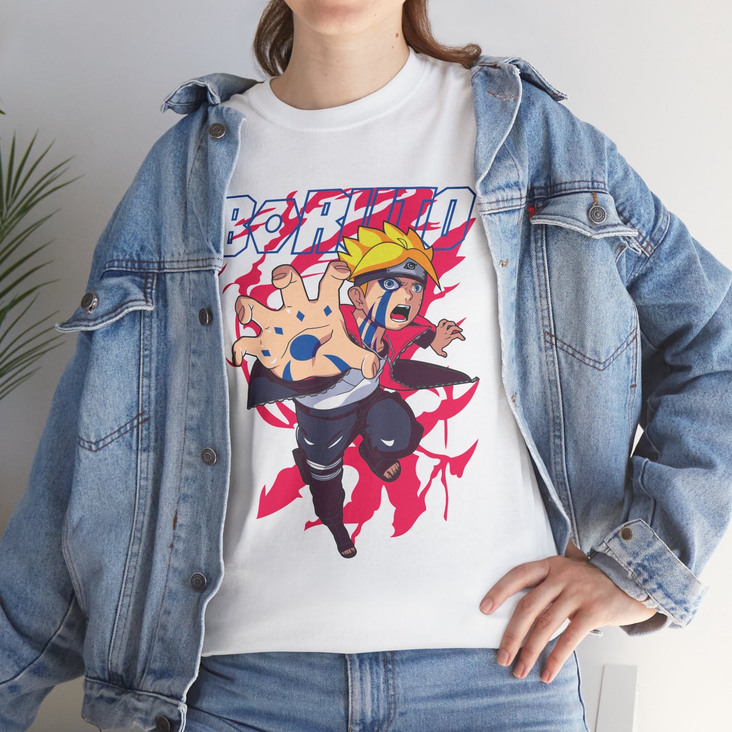 OMNI™ Boruto Byakugan Unisex Heavy Cotton T-Shirt