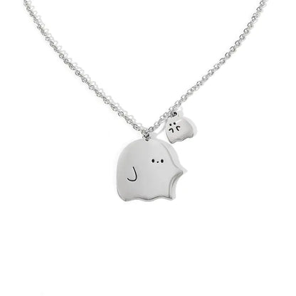 OMNI™ Cute Ghost Duo Couples Necklaces