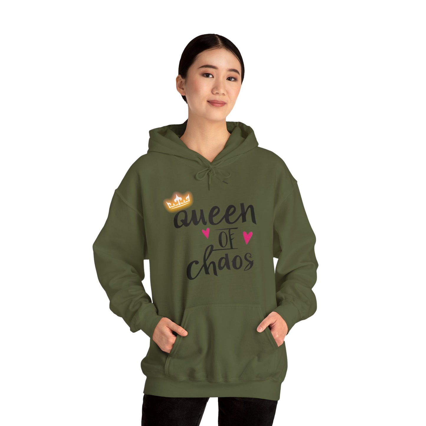 OMNI™ Queen Of Chaos Women's Heavy Blend Hoodie