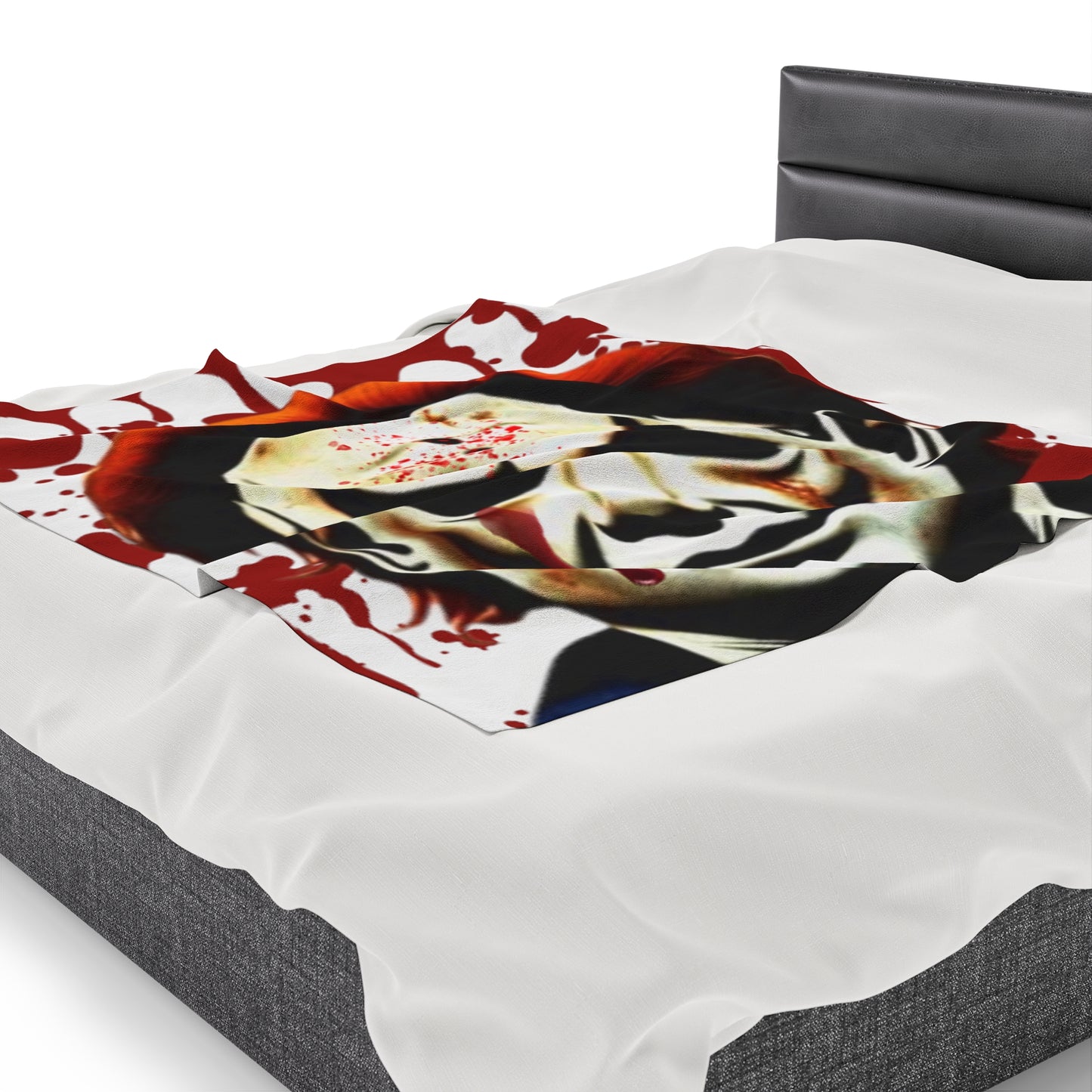 OMNI™ Michael Myers Design Velveteen Plush Blanket for Halloween