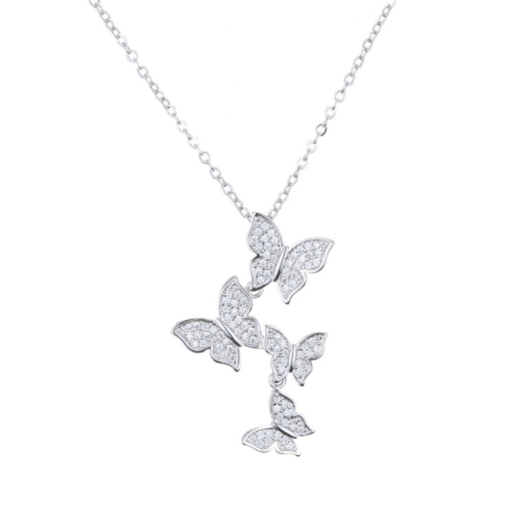 OMNI™ Butterfly Diamond Necklace