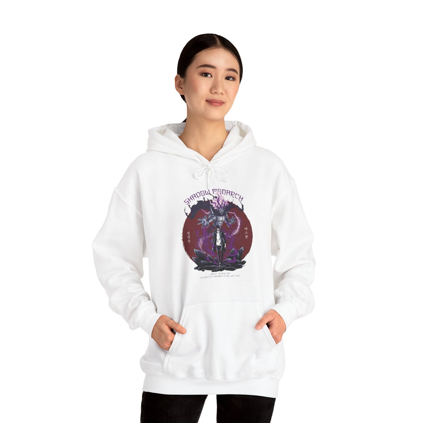 OMNI™ Shadow Monarch (Sung Jin Woo and Ashborn) Unisex Heavy Blend  Hoodie