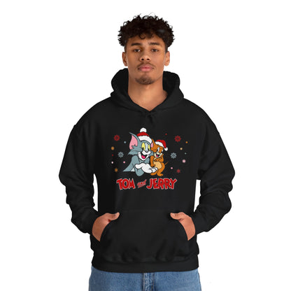 OMNI™ Tom and Jerry Christmas Themed Unisex Heavy Blend Hoodie