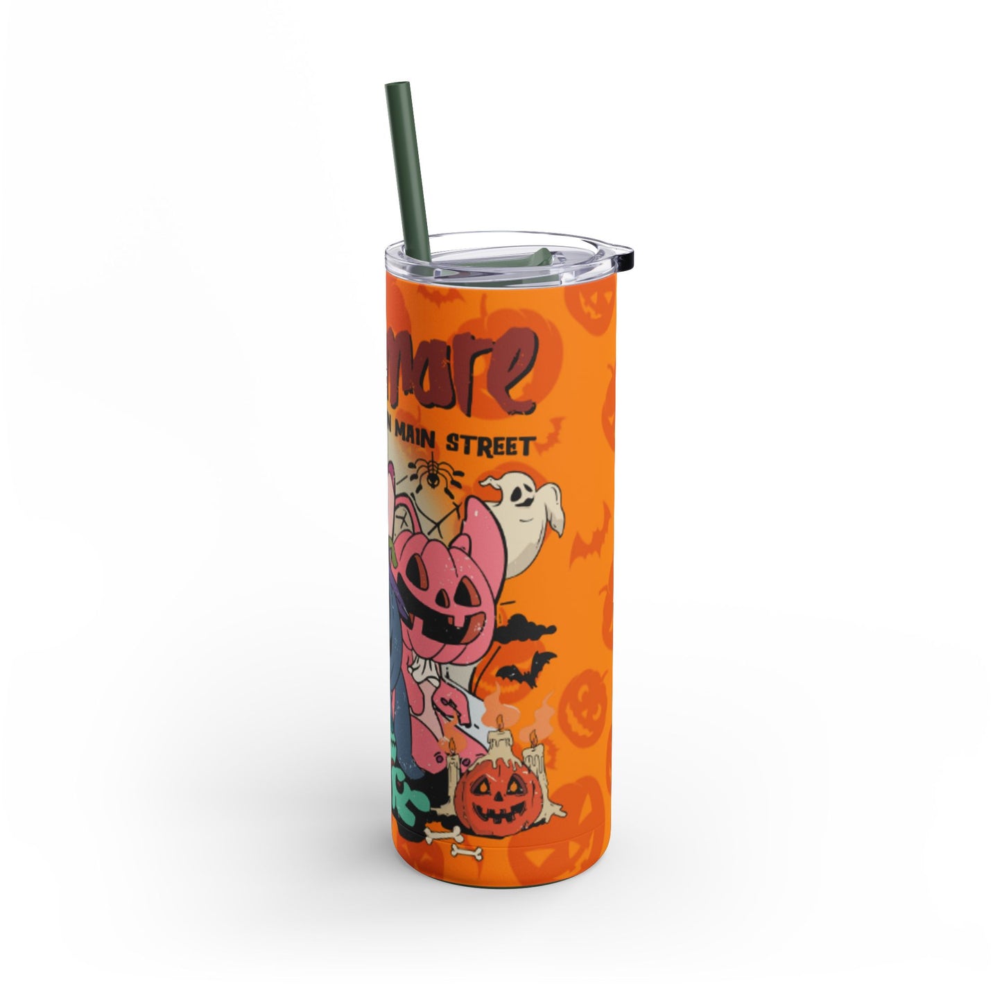 OMNI™ Nightmare On Main Street Maars Maker Skinny Matte Tumbler