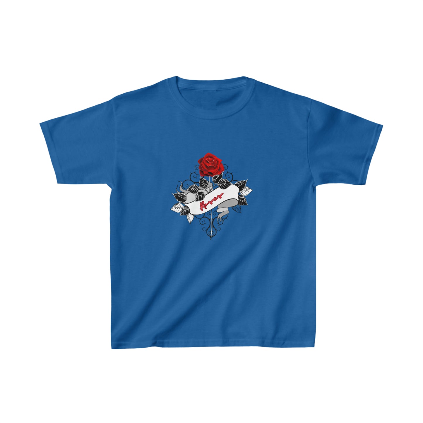 OMNI™ Roses Kids Heavy Cotton T-Shirt