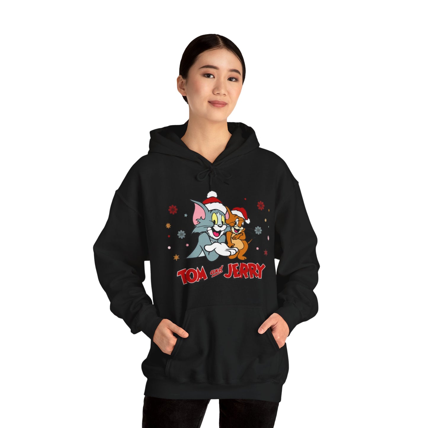 OMNI™ Tom and Jerry Christmas Themed Unisex Heavy Blend Hoodie