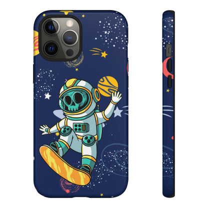 OMNI™ Skeleton Astronaut Space Surfer Double Layered Phone Case