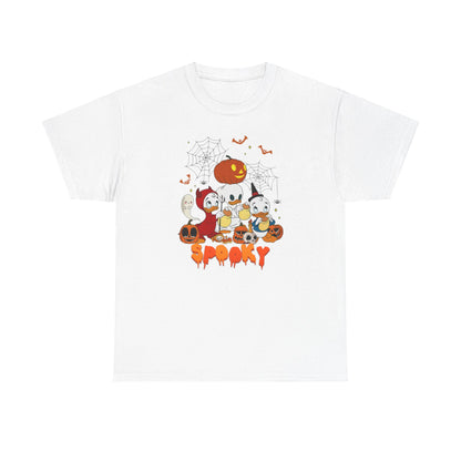 OMNI™ Spooky Halloween Duck Unisex Heavy Cotton T-Shirt