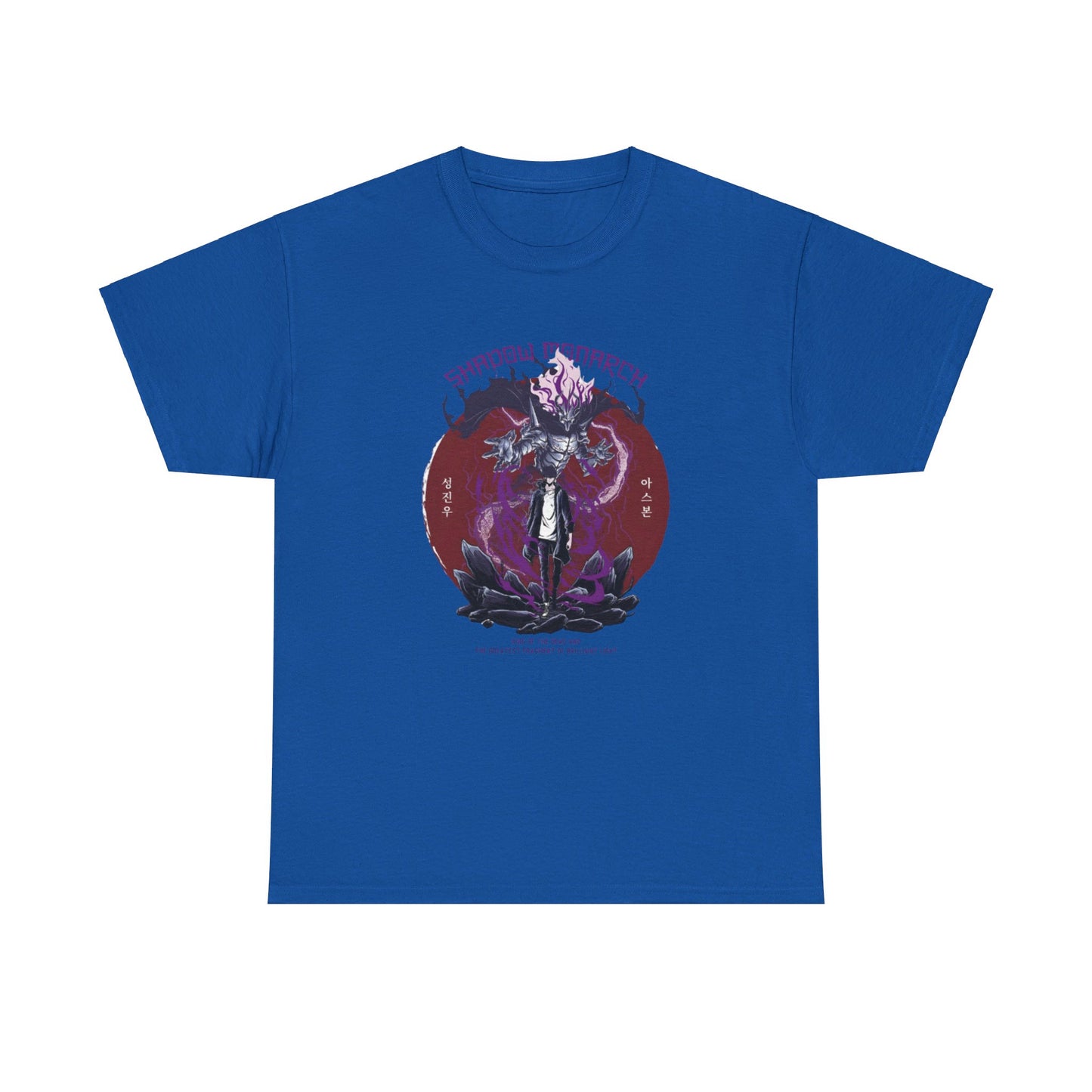 OMNI™ Shadow Monarch (Sung Jin Woo and Ashborn) Unisex Heavy Cotton T-Shirt