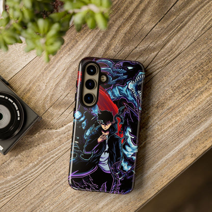 OMNI™ Solo Leveling (Sung Jin Woo and Kamish) Double Layered Phone Cases