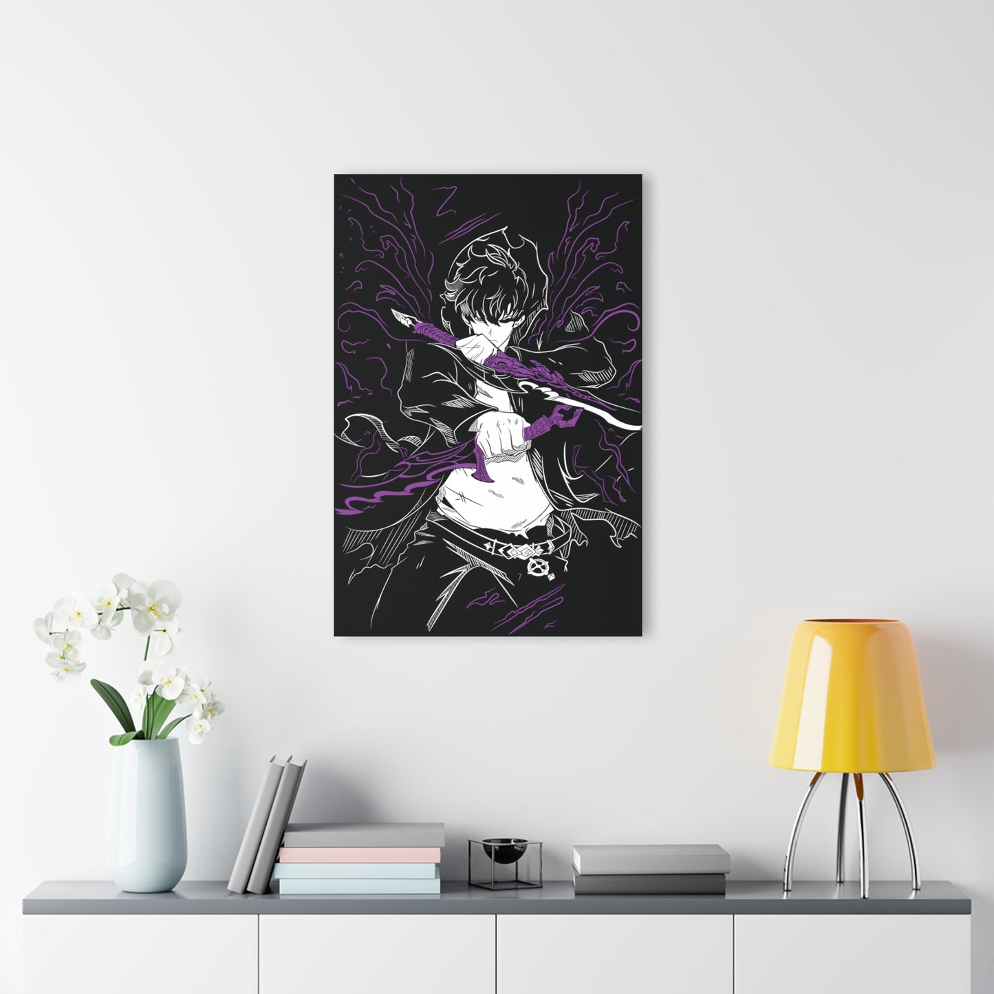 OMNI™ Solo Leveling Sung Jinwoo Twin Daggers Acrylic Print
