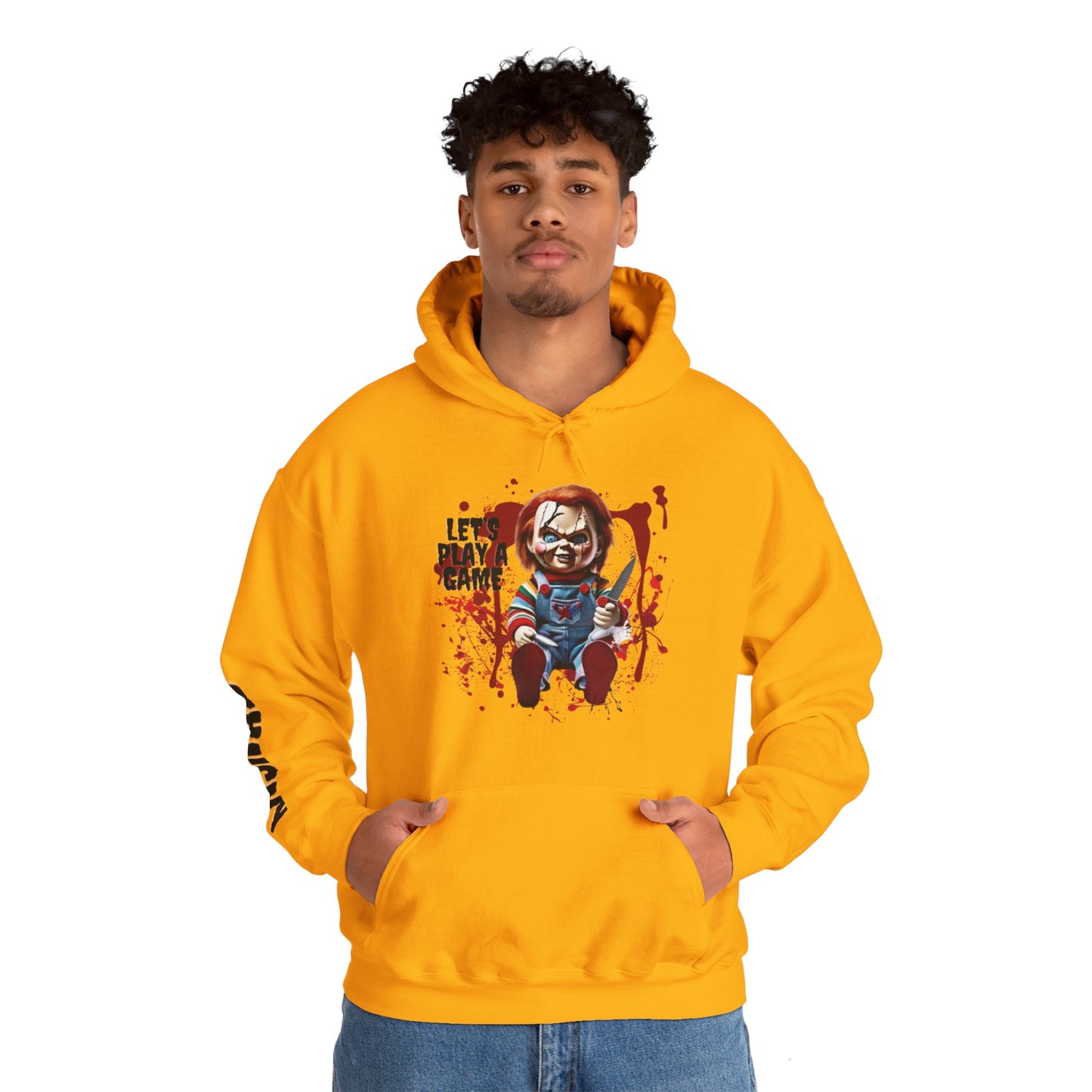 OMNI™ Chucky Bloody Design Unisex Heavy Blend Hoodie