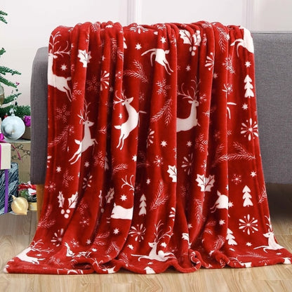 OMNI™ Double-sided Christmas Flannel Blanket