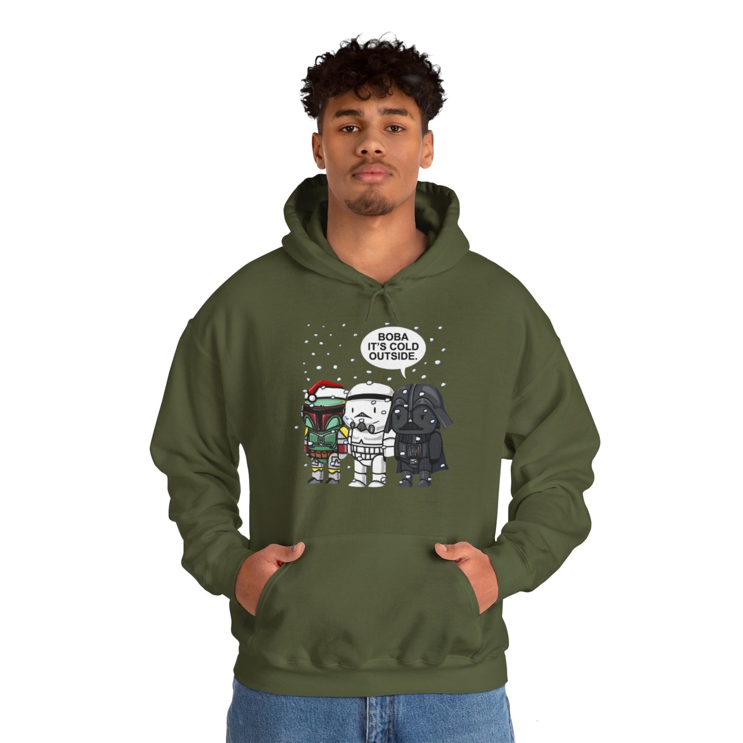 OMNI™ Star Wars Darth Vader Trio Christmas Themed Unisex Hoodie