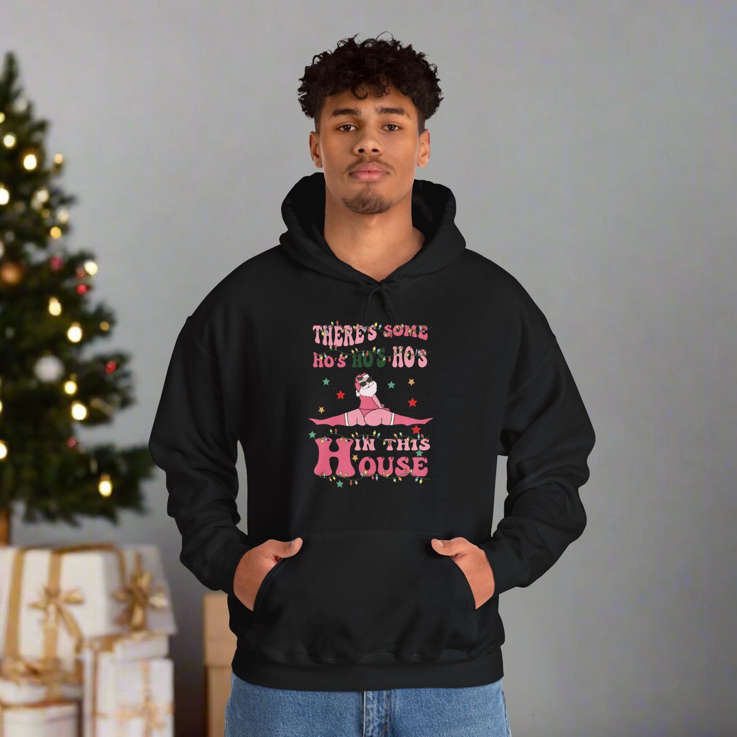 OMNI™ There's Some Ho, Ho, Hos Unisex Heavy Blend Hoodie