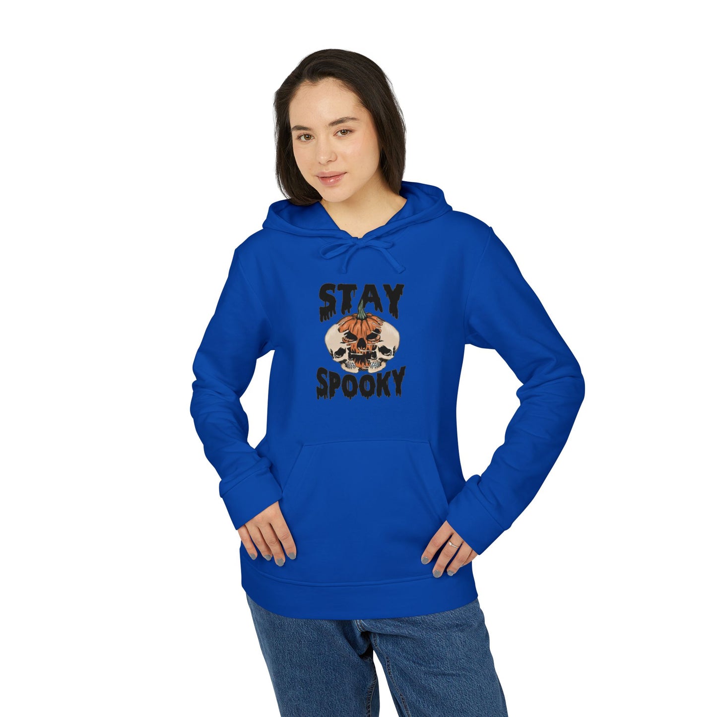 OMNI™ Stay Spooky Adidas Unisex Fleece Hoodie