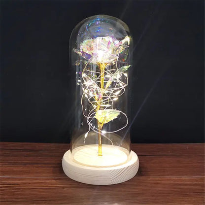 OMNI™ LED Enchanted Galaxy Rose Night Light