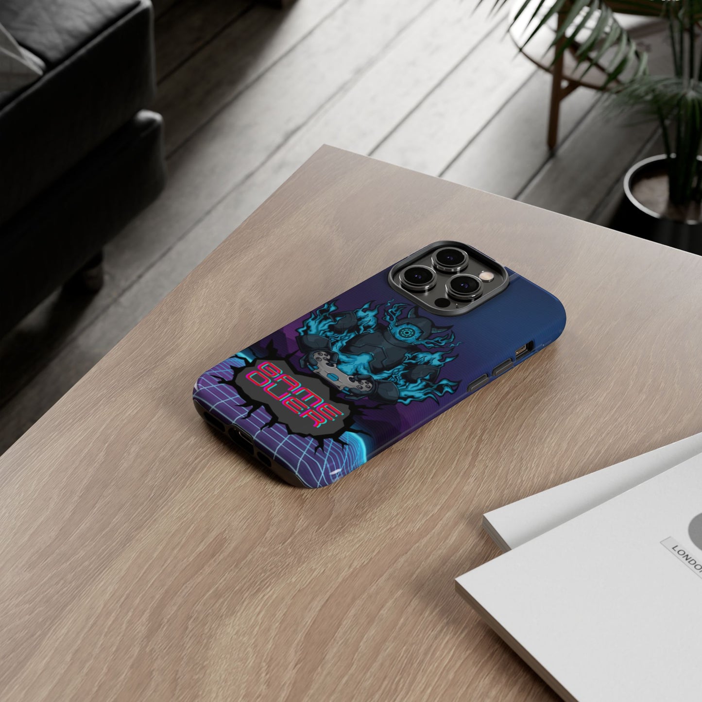 OMNI™ Game Over Gaming Background Double Layered Phone Case