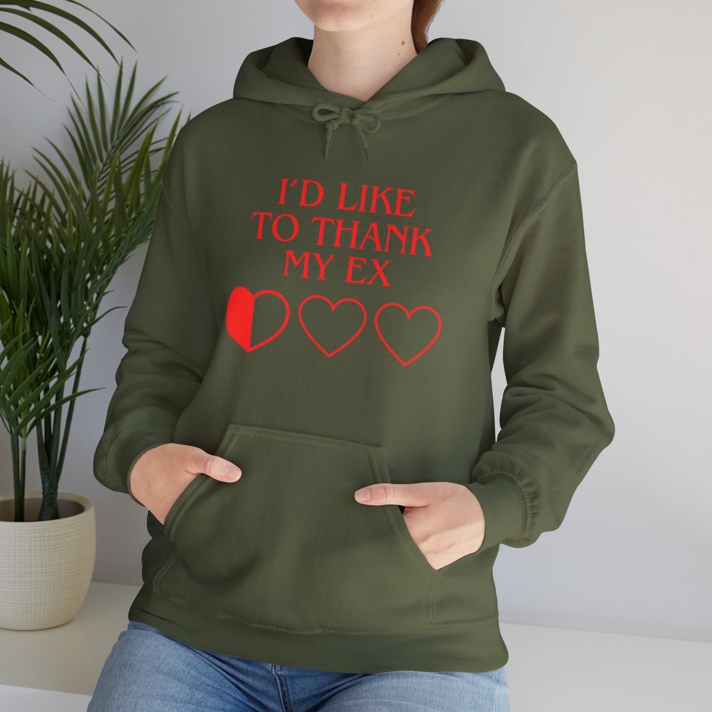 OMNI™ I'D Like To Thank My Ex Unisex Heavy Blend Hoodie