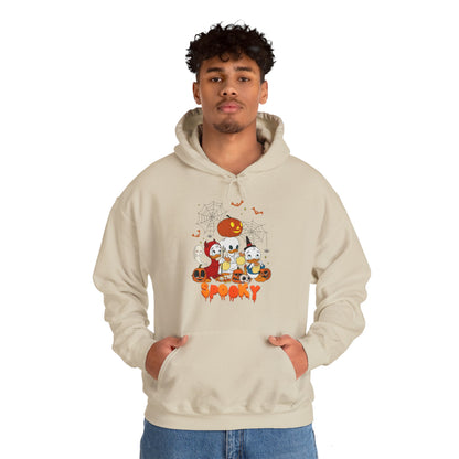 Spooky Halloween Duck Unisex Heavy Blend Hoodie