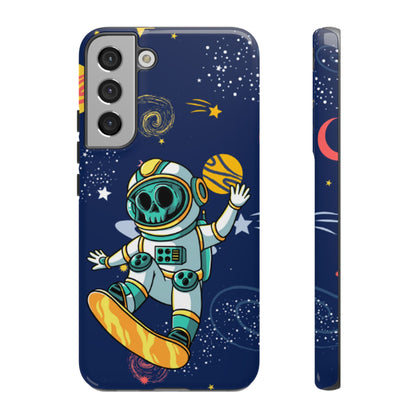 OMNI™ Skeleton Astronaut Space Surfer Double Layered Phone Case