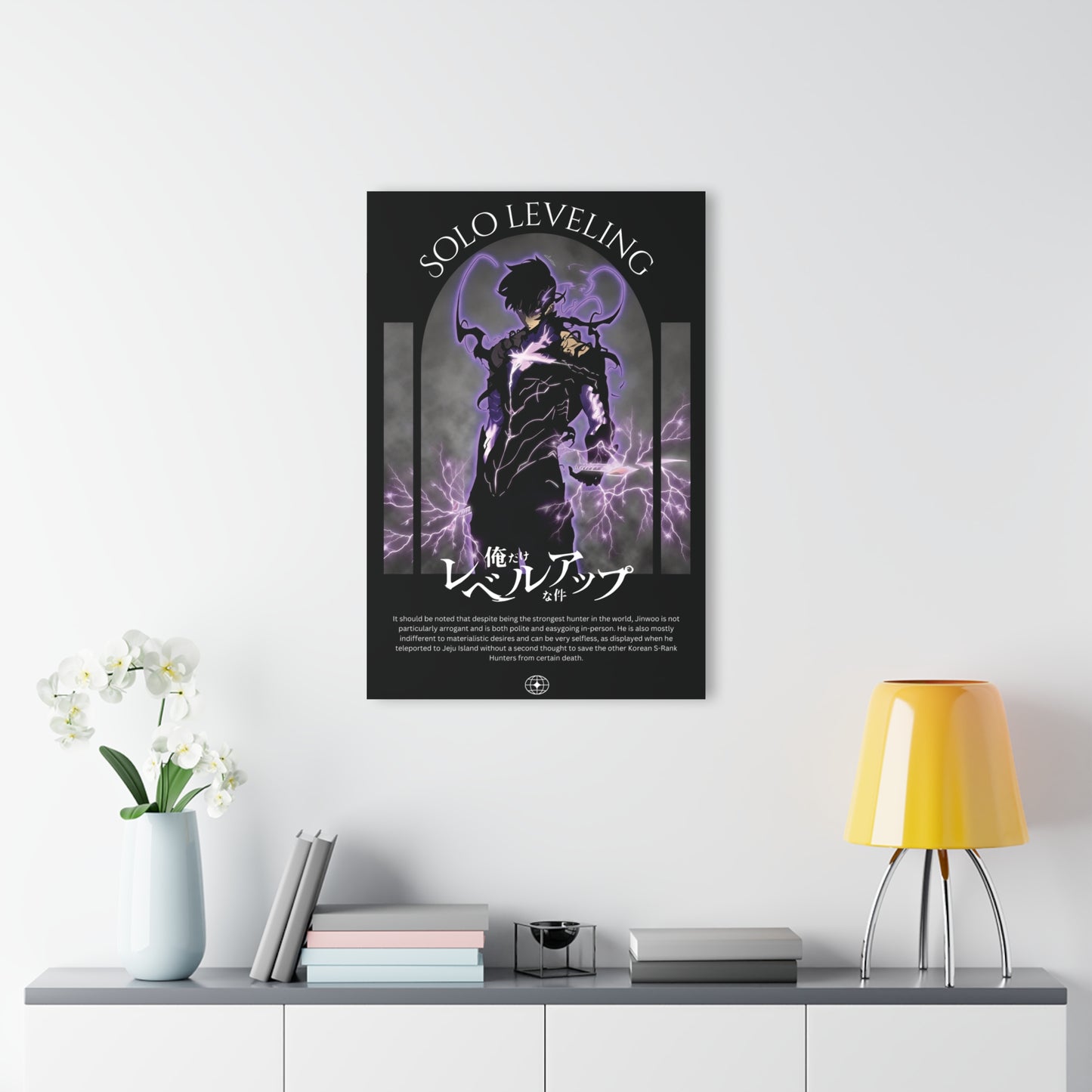 OMNI™ Solo Leveling Sung Jinwoo's Monarch Awakening Acrylic Print